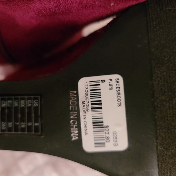 Women's Wedge Booties - Suede - Picture 4 of 4